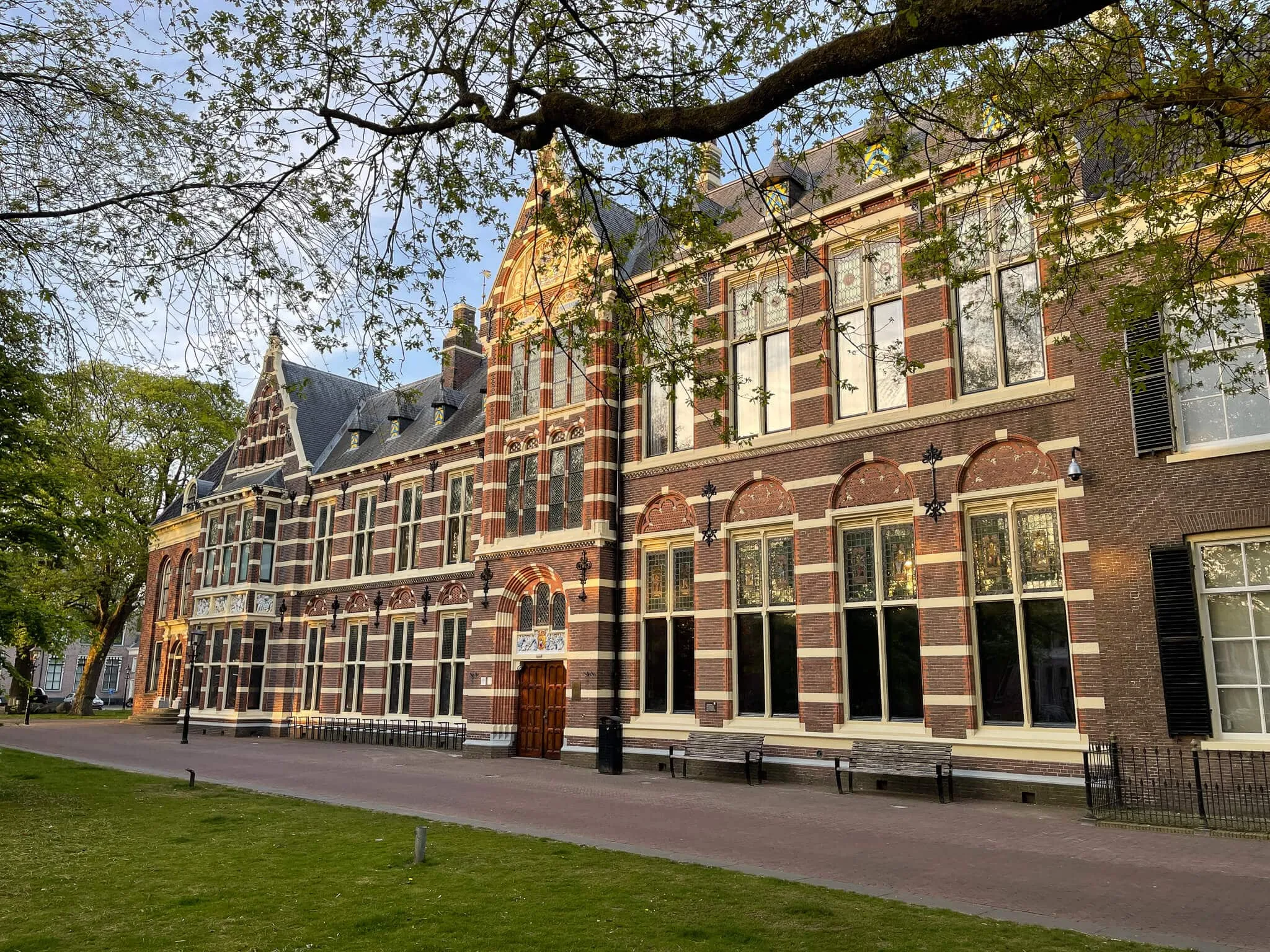 Gebouw van het museum in Assen Gebouw van het museum in Assen