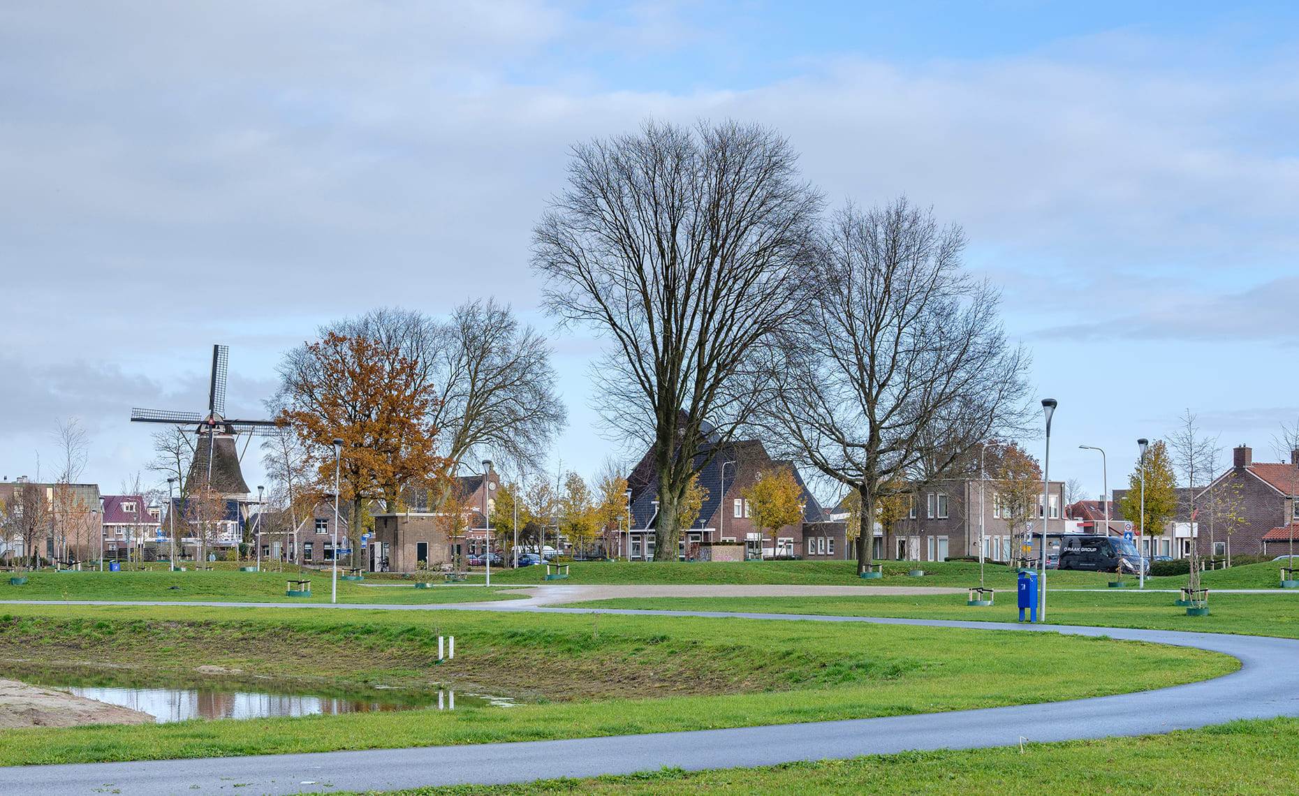 Landschap in Hoogeveen Landschap in Hoogeveen